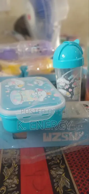 Bowl and Water Bottle