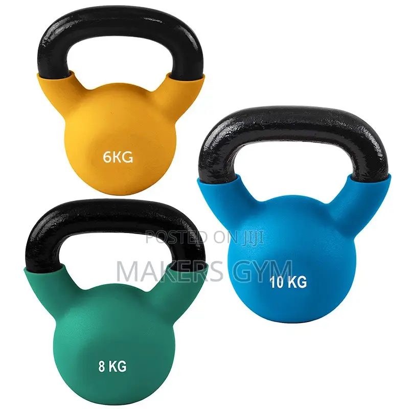 Kettlebells Set 10kg 8kg 6kg