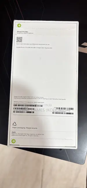 New Apple iPhone 17 Pro Max 256 GB Silver