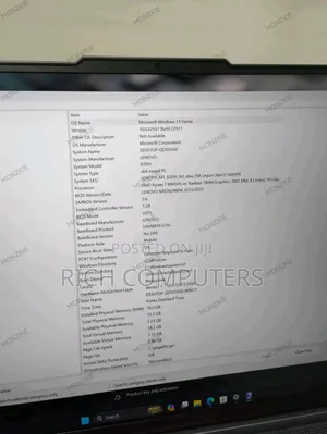 New Laptop Lenovo 500e 16GB AMD Ryzen 7 SSD 1T
