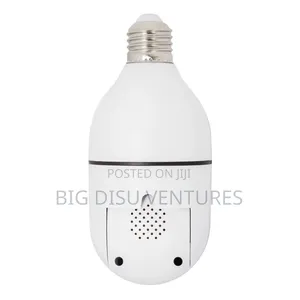 Wifi Panorama CCTV Bulb Camera
