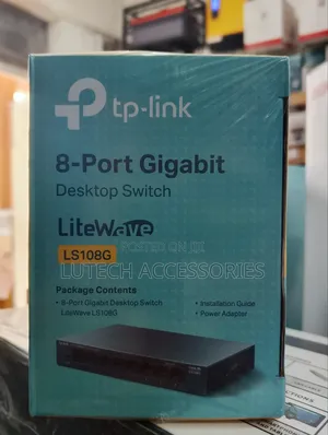 Tp Link 8 Port Gigabit Desktop Switch (Ls108g)