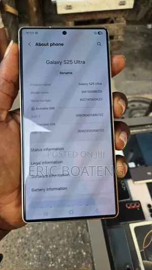 Samsung Galaxy S25 Ultra 256 GB Gray