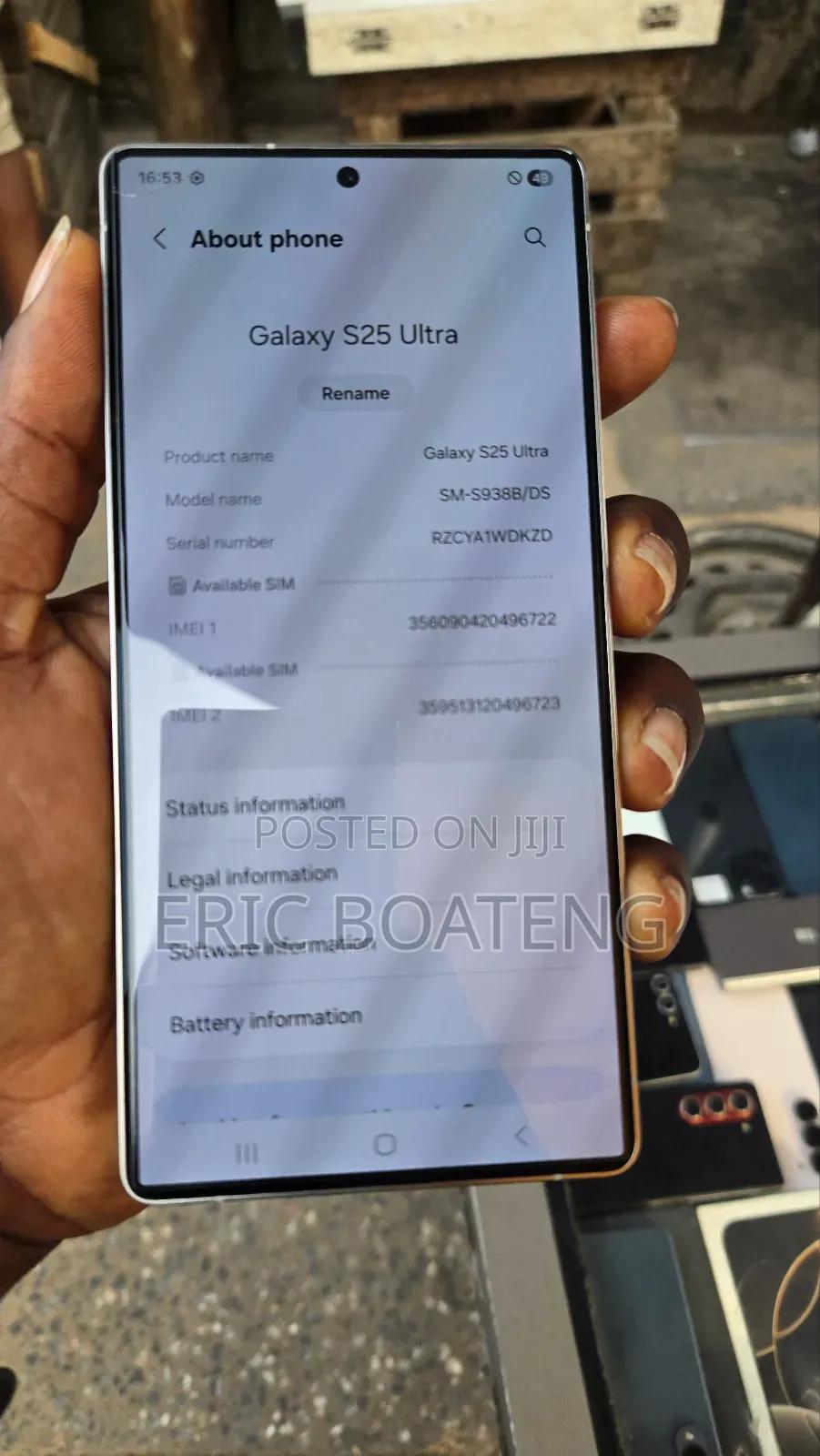 Samsung Galaxy S25 Ultra 256 GB Gray