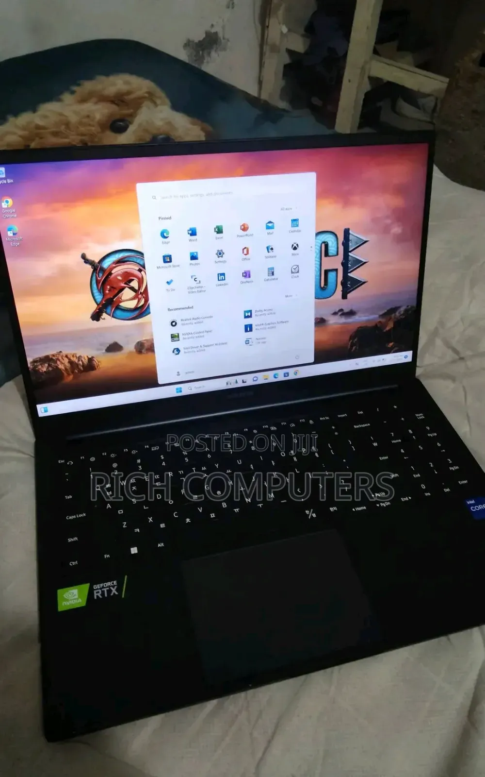 New Laptop Samsung Notebook Odyssey Z 16GB Intel Core i7 SSD 512GB