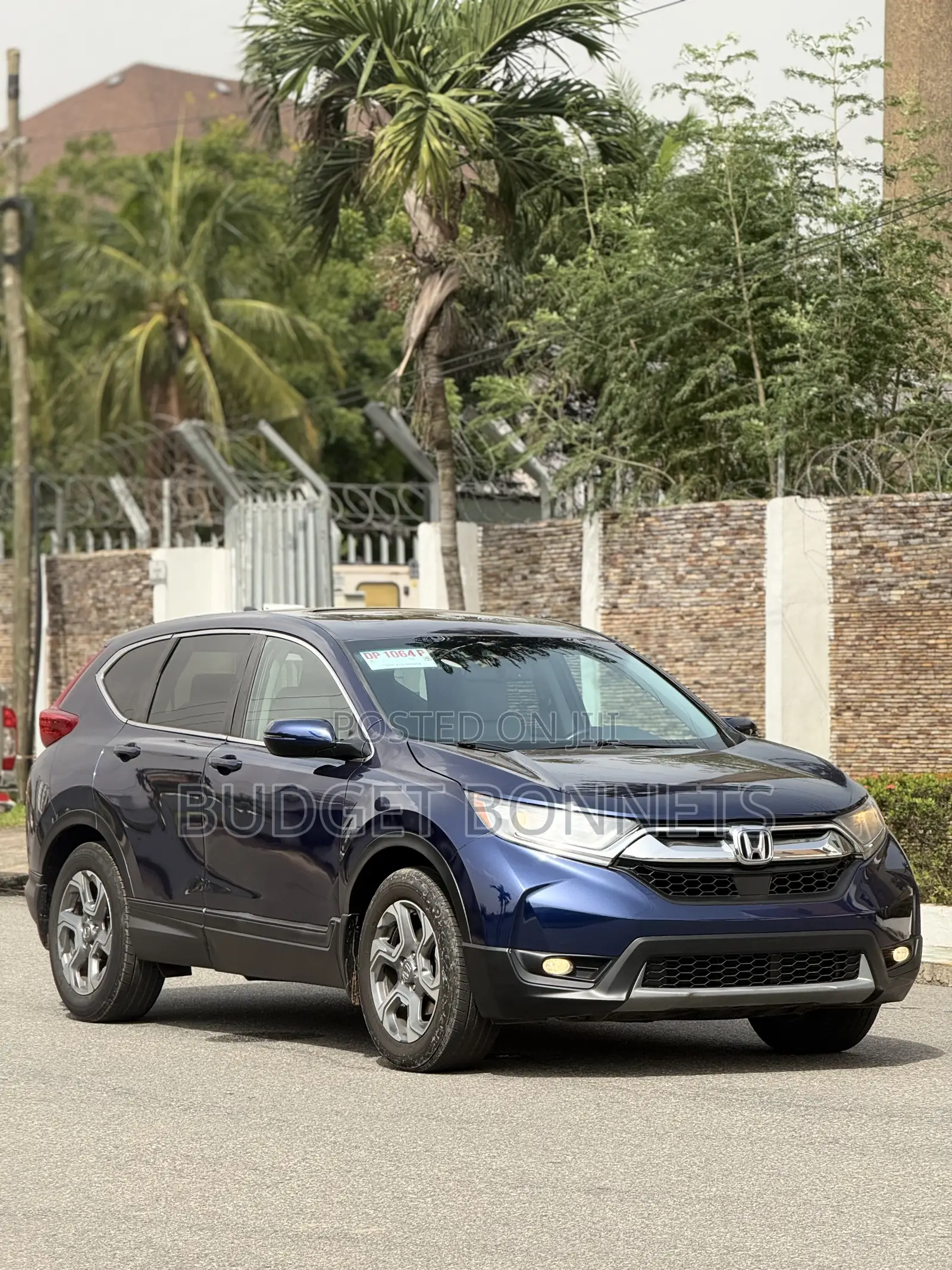 Honda CR-V EX-L 4dr SUV (1.5L 4cyl CVT) 2017 Blue
