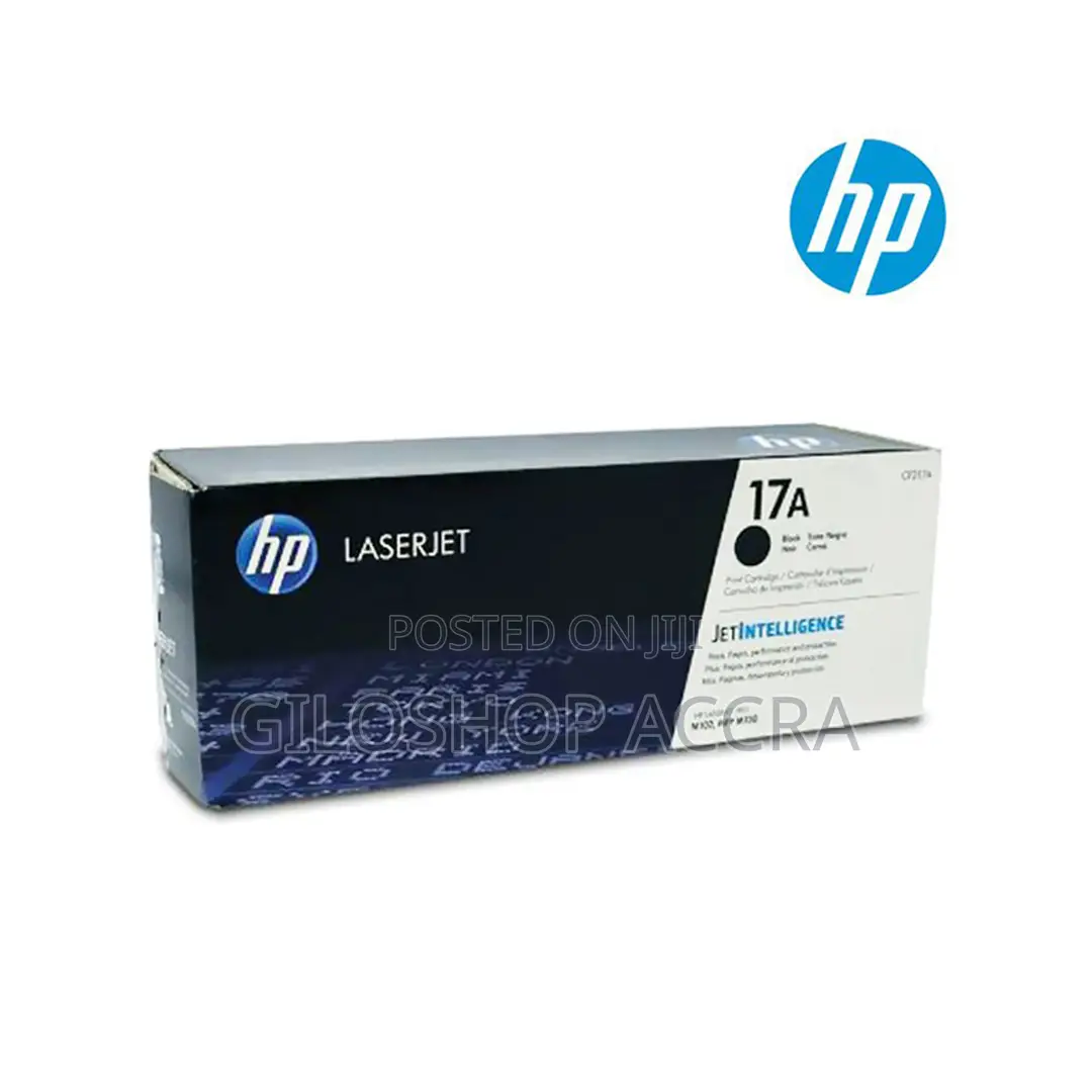 Hp 17a Black Original Laserjet Toner Cartridge, Cf217a