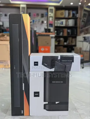 Bose Bass Module 500 With Smart Soundbar and Surround Speaker