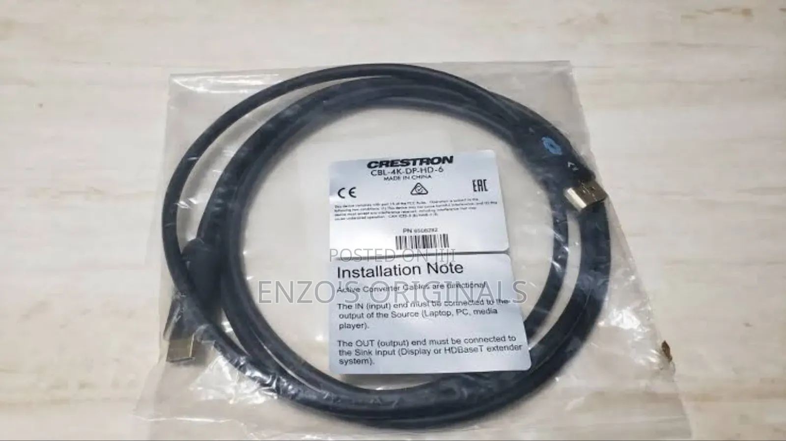 Display Port To Hdmi Cable 4k@60hz Uhd Active Cable High Quality 2m 6f