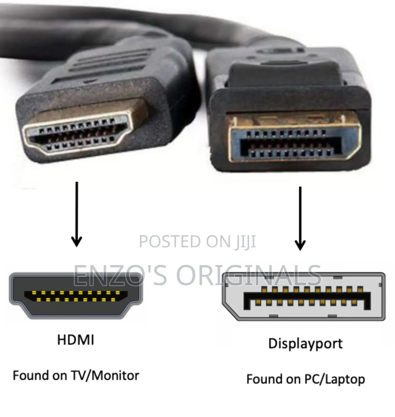 Display Port To Hdmi Cable 4k@60hz Uhd Active Cable High Quality 2m 6f