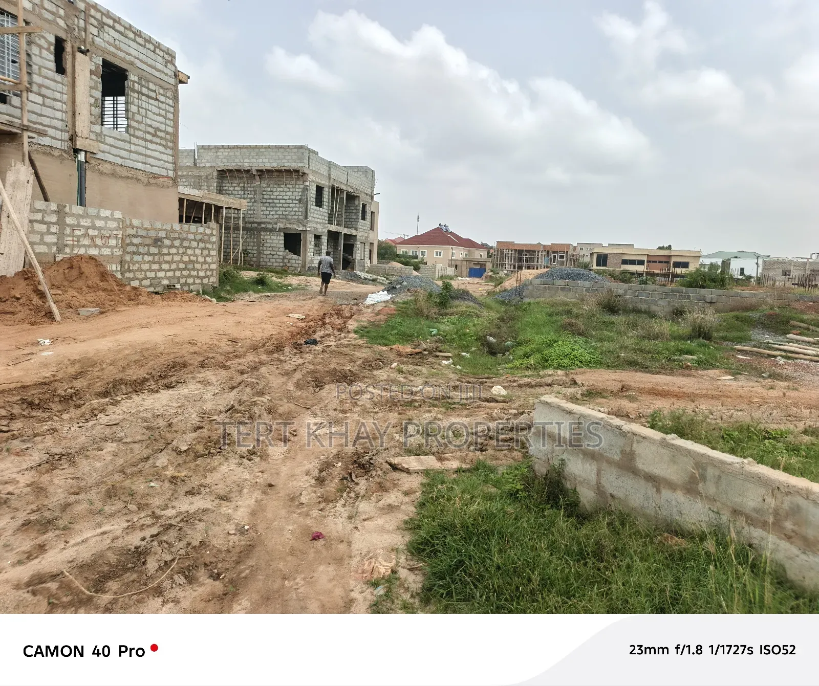 Half Plot of Land for Sale at Lashibi