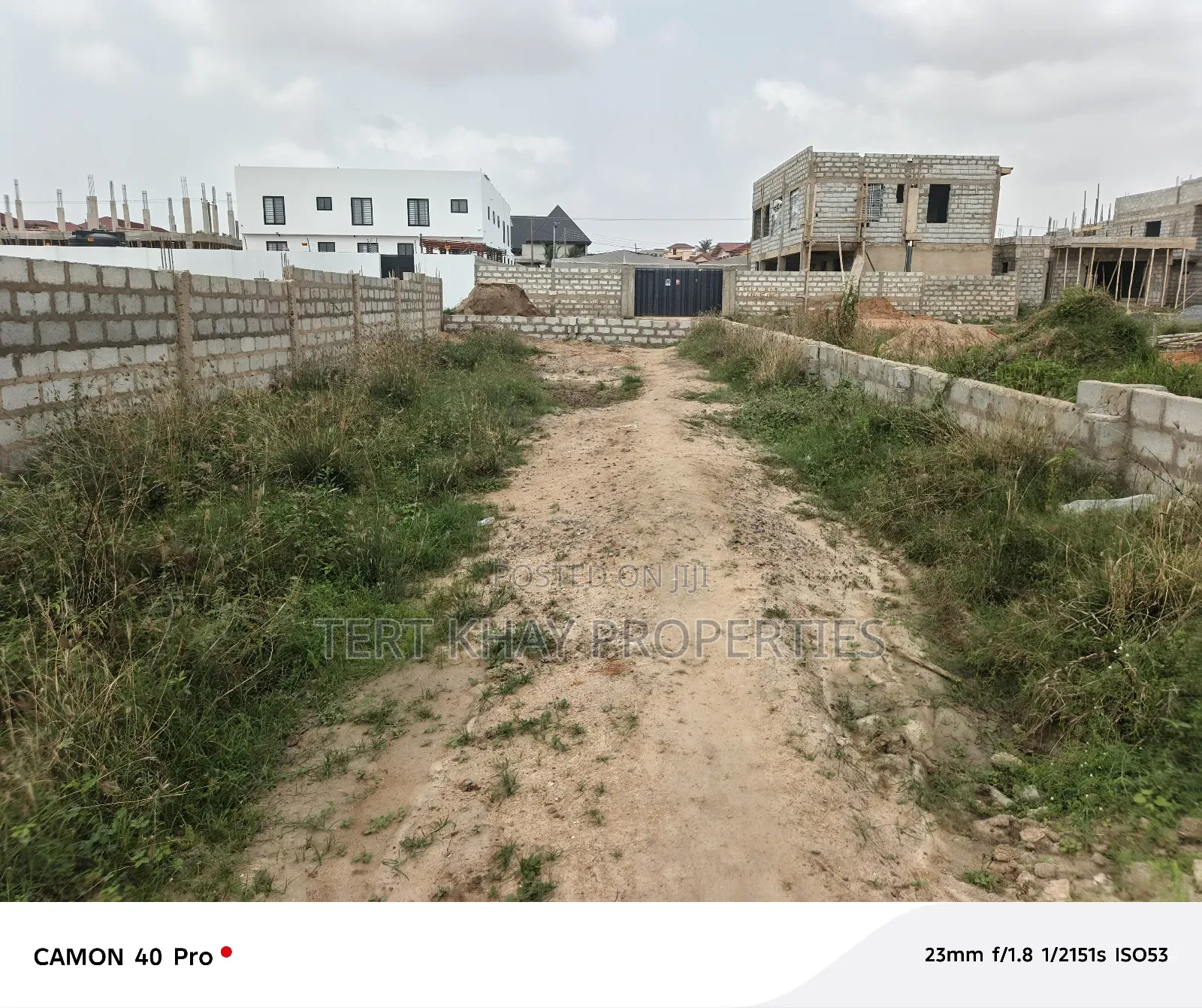 Half Plot of Land for Sale at Lashibi