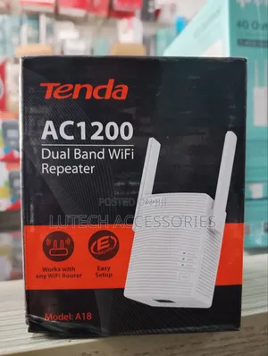 Tenda Ac1200 Dual Band Wifi Repeater (A18)