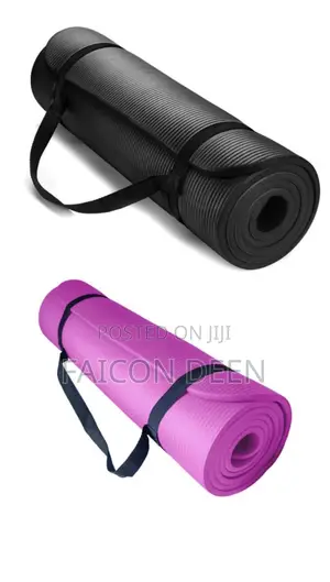 Yoga Exercise Mat With Strong Free Bag /Carrier (Also in Diff Colors