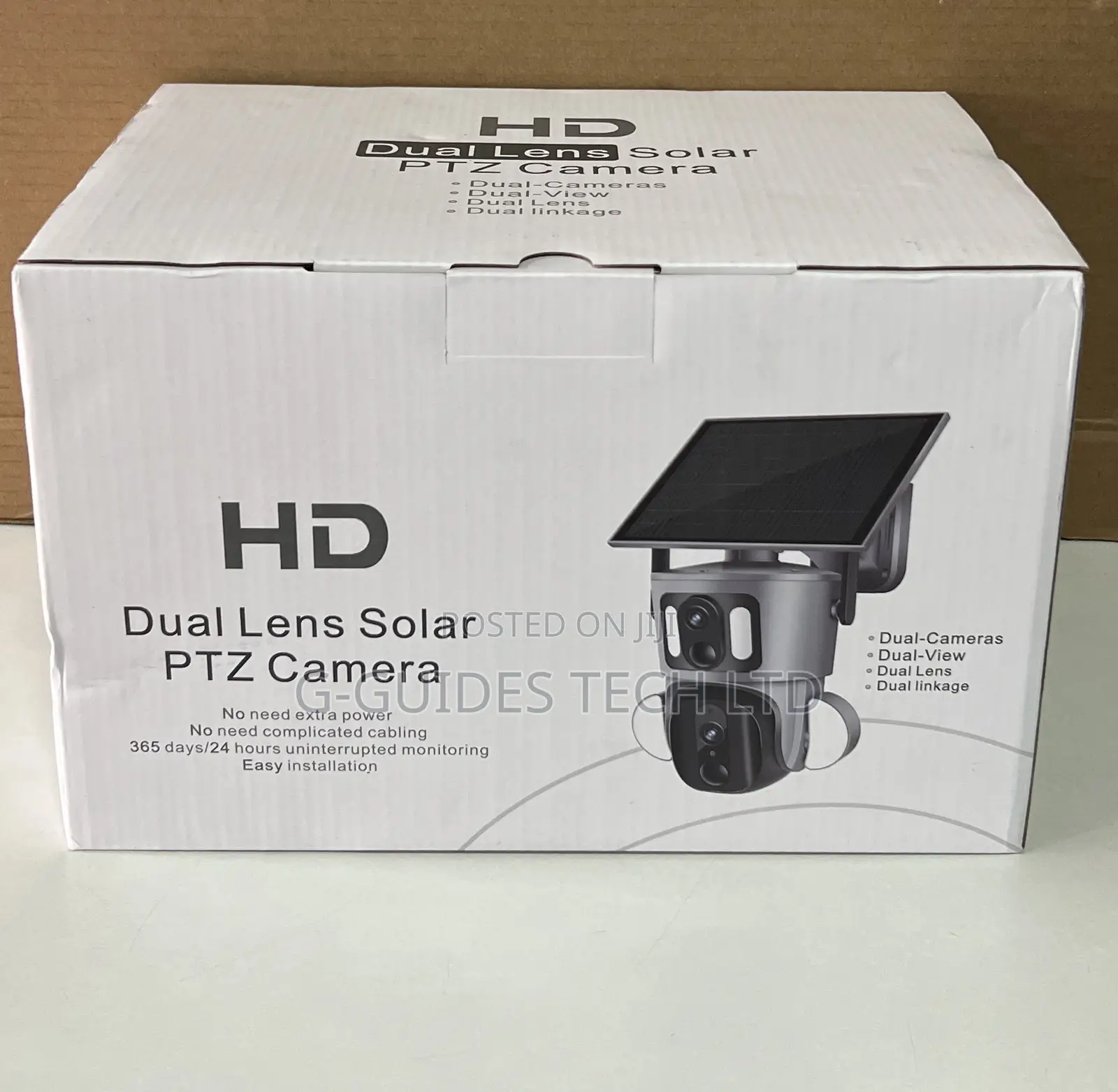Hd 4g Dual Lens Solar PTZ Camera 6mp Ubox