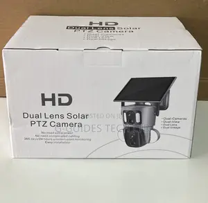 Hd 4g Dual Lens Solar PTZ Camera 6mp Ubox