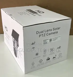 Hd 4g Dual Lens Solar PTZ Camera 6mp Ubox