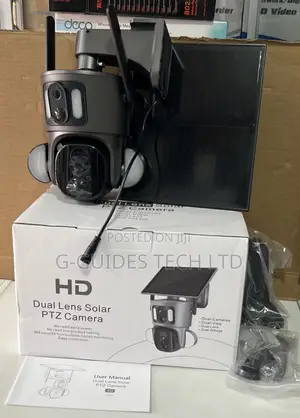 Hd 4g Dual Lens Solar PTZ Camera 6mp Ubox