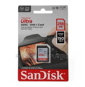 Sandisk 256gb Ultra SDXC Uhs-1 Card