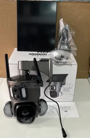 Hd 4g Dual Lens Solar PTZ Camera 6mp Ubox