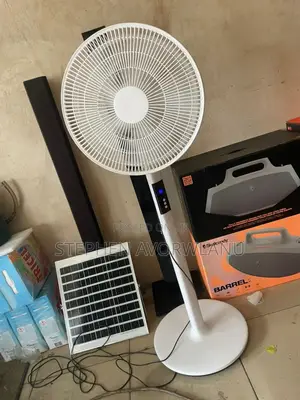 Rechargeable Solar Fans