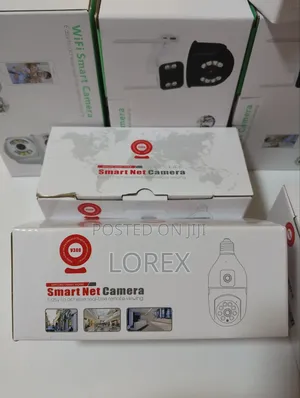 Wifi Bulb Camera Dual Lens V380 Pro App (Motion Detector)