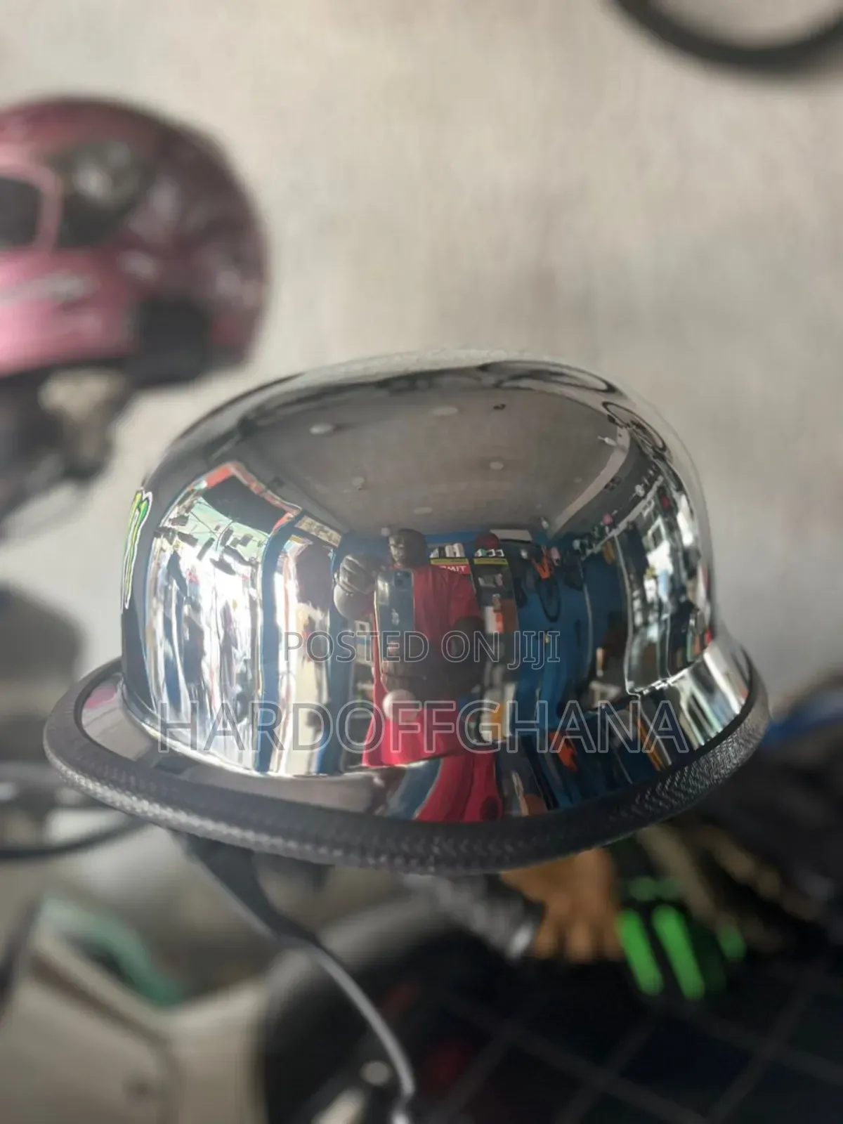 Dot German Half Helmet