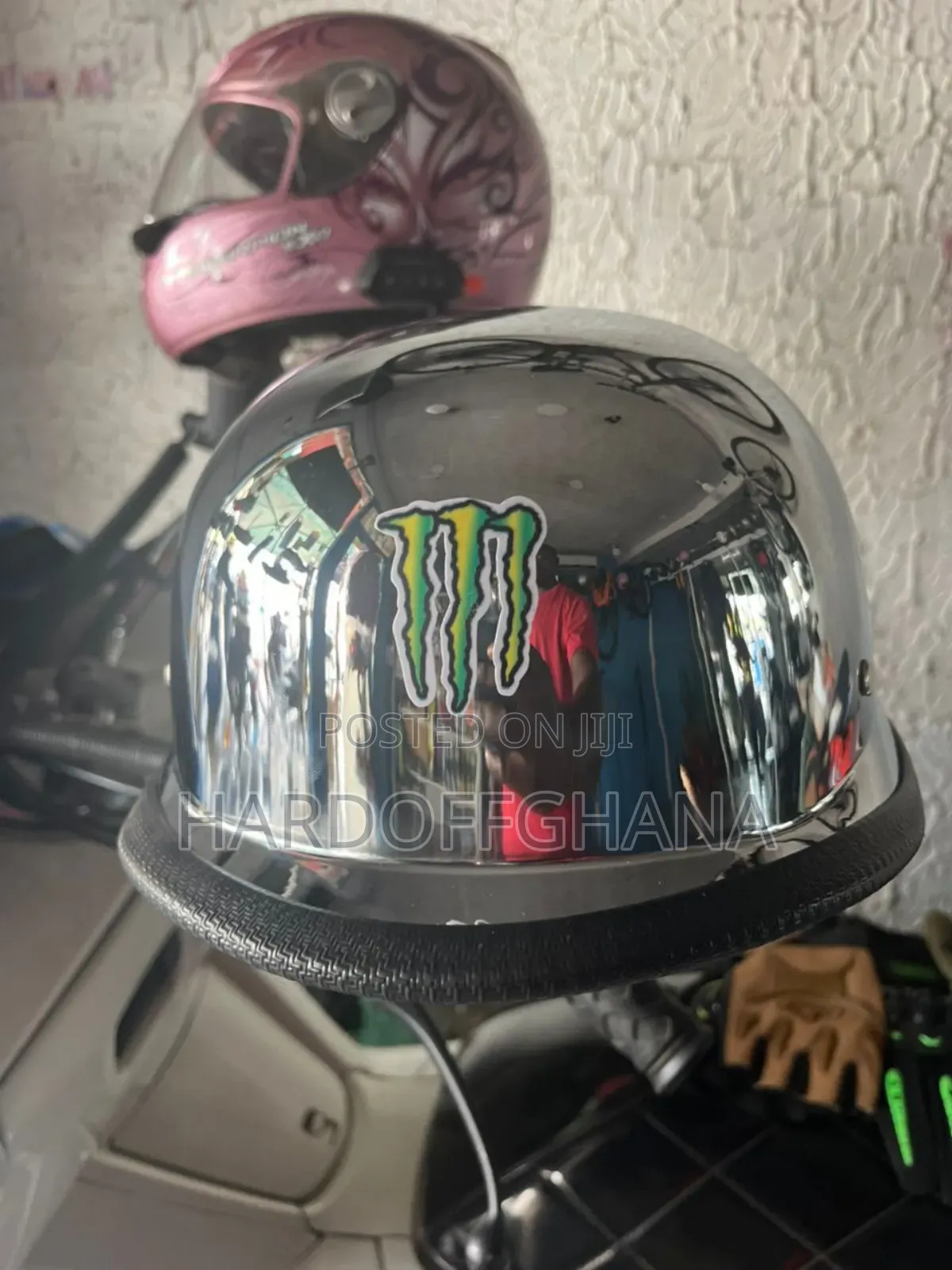 Dot German Half Helmet