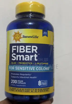 Fiber Smart Flax Probiotics L-Glutamine for Sensitive Colons