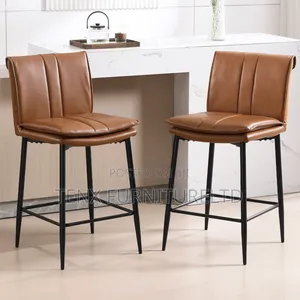 Counter Stool With Backrest (Pair)