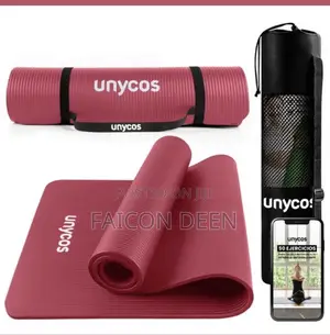 Yoga Support You Would Love ;Extra Thick Yoga Mats + Feee Bag