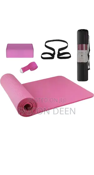 Smooth , Strong Supportive Thick Exercise Mats + Free Bag
