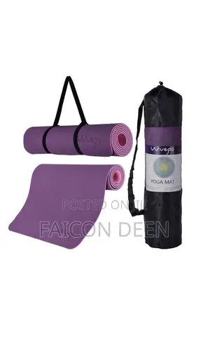 Better Mat , Better Practice ; Thick Original Gym Mats + Free Bag