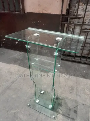 Modern Glass Pulpit