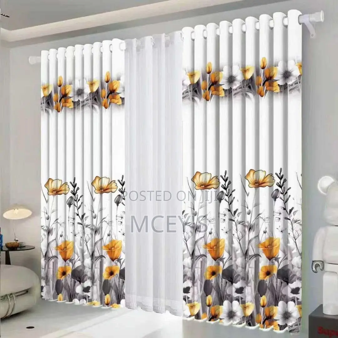 Designed 3 in 1 Curtains