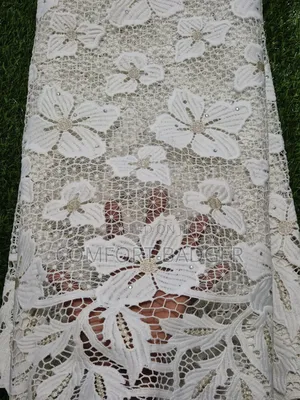 Exquisite Embroidery Guipure Lace