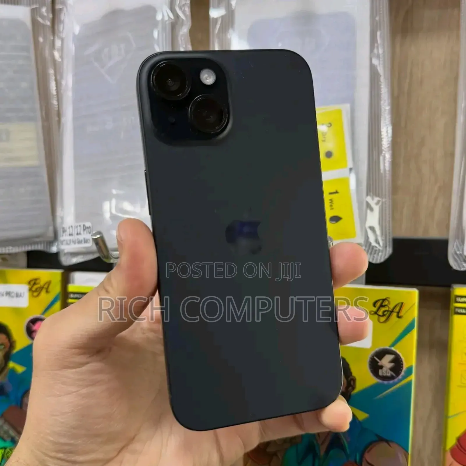New Apple iPhone 15 256 GB Black