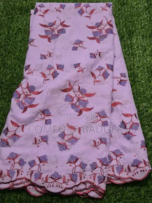 Soft Lilac Swiss Voile Lace