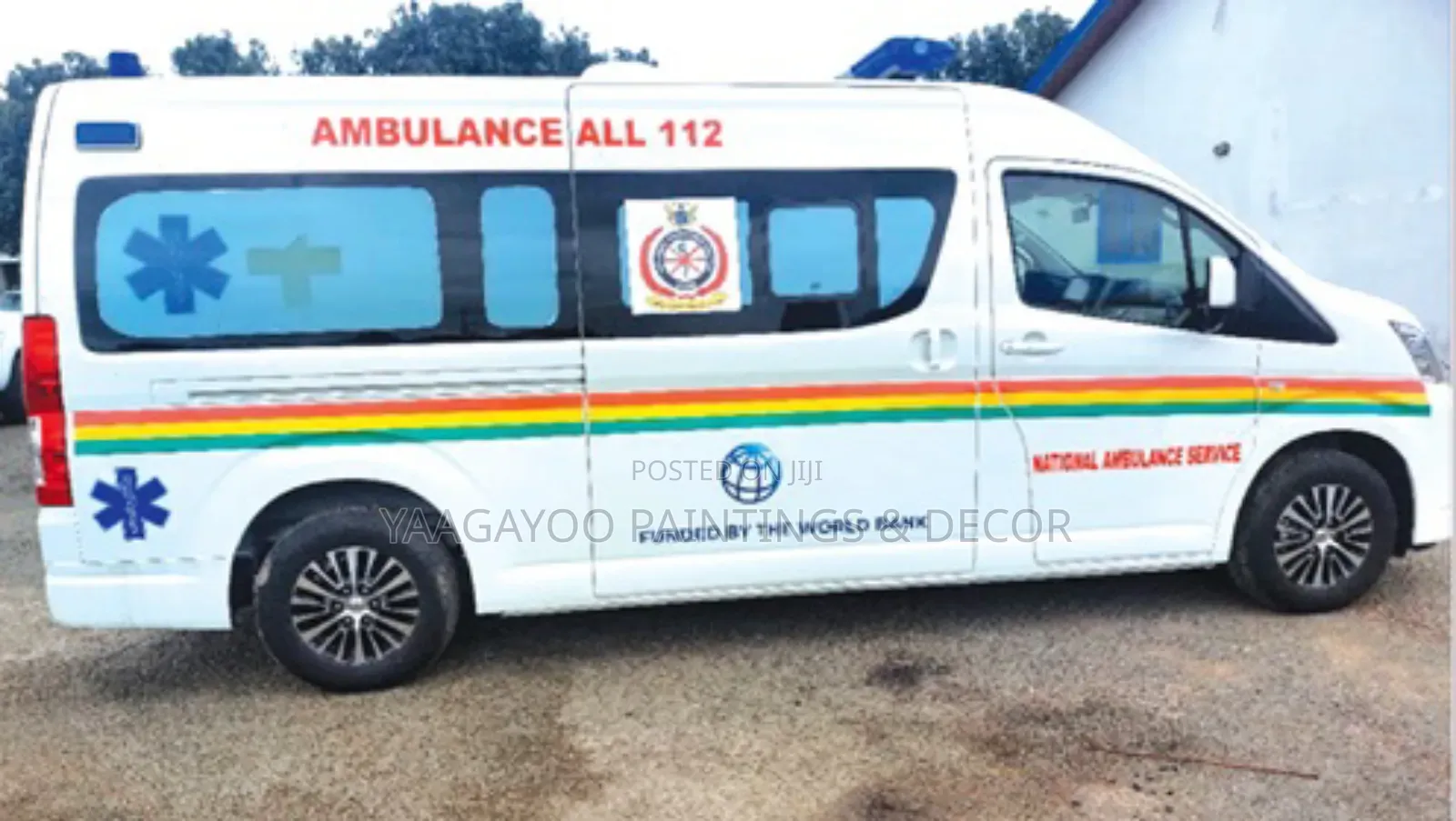 Professional Ambulance Car Sticker Branding and Designs