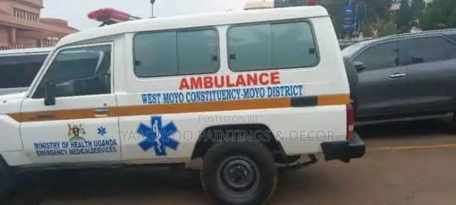 Professional Ambulance Car Sticker Branding and Designs