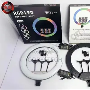 18 Inch Rgb Photographic Ring Light With Stand