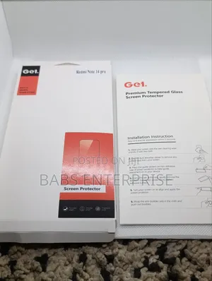 Xiaomi Redmi Note 14 Pro 3d Curved Full Glue Glass Screen Protector