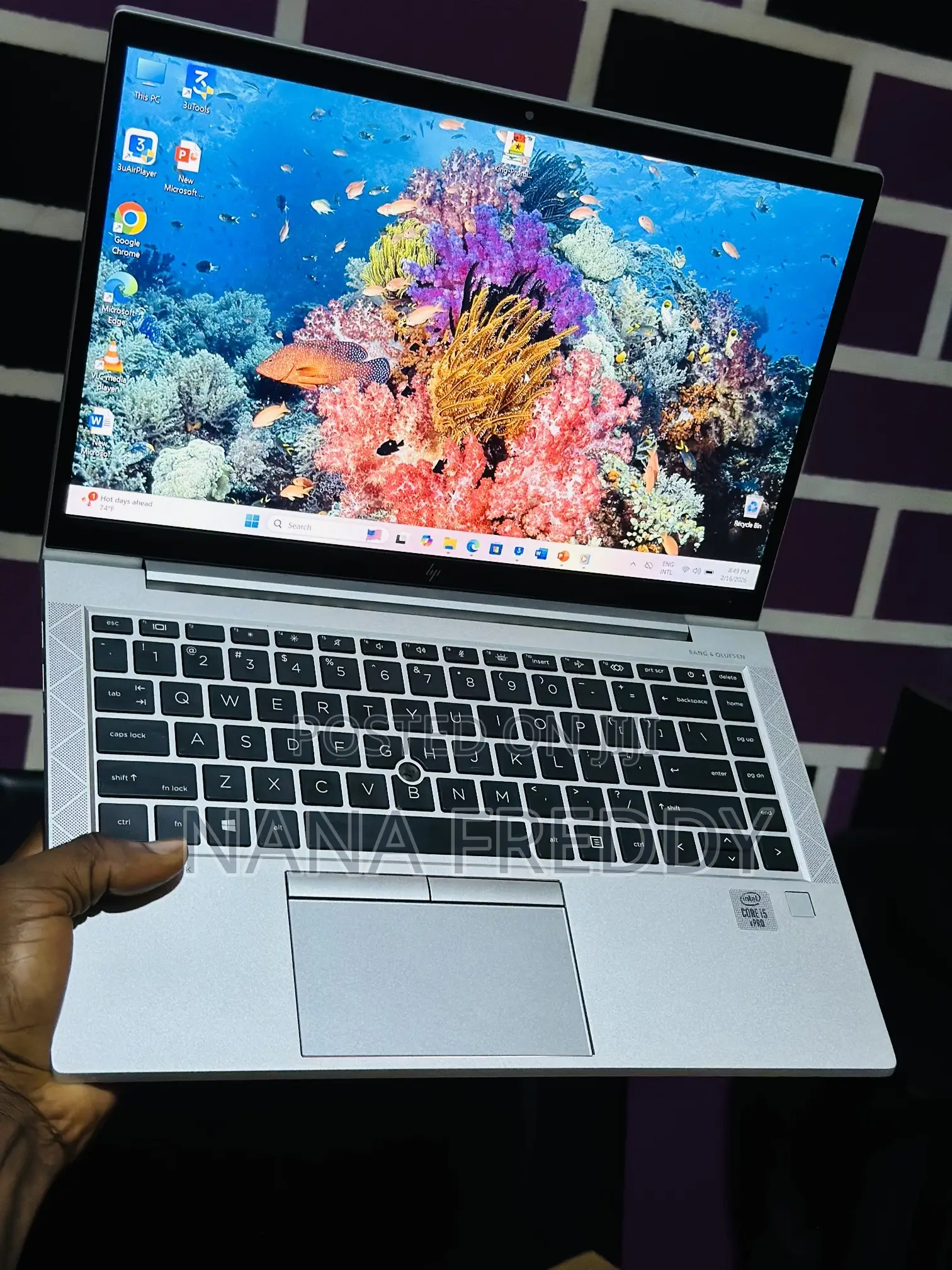 Laptop HP EliteBook 840 G7 16GB Intel Core i5 SSD 256GB