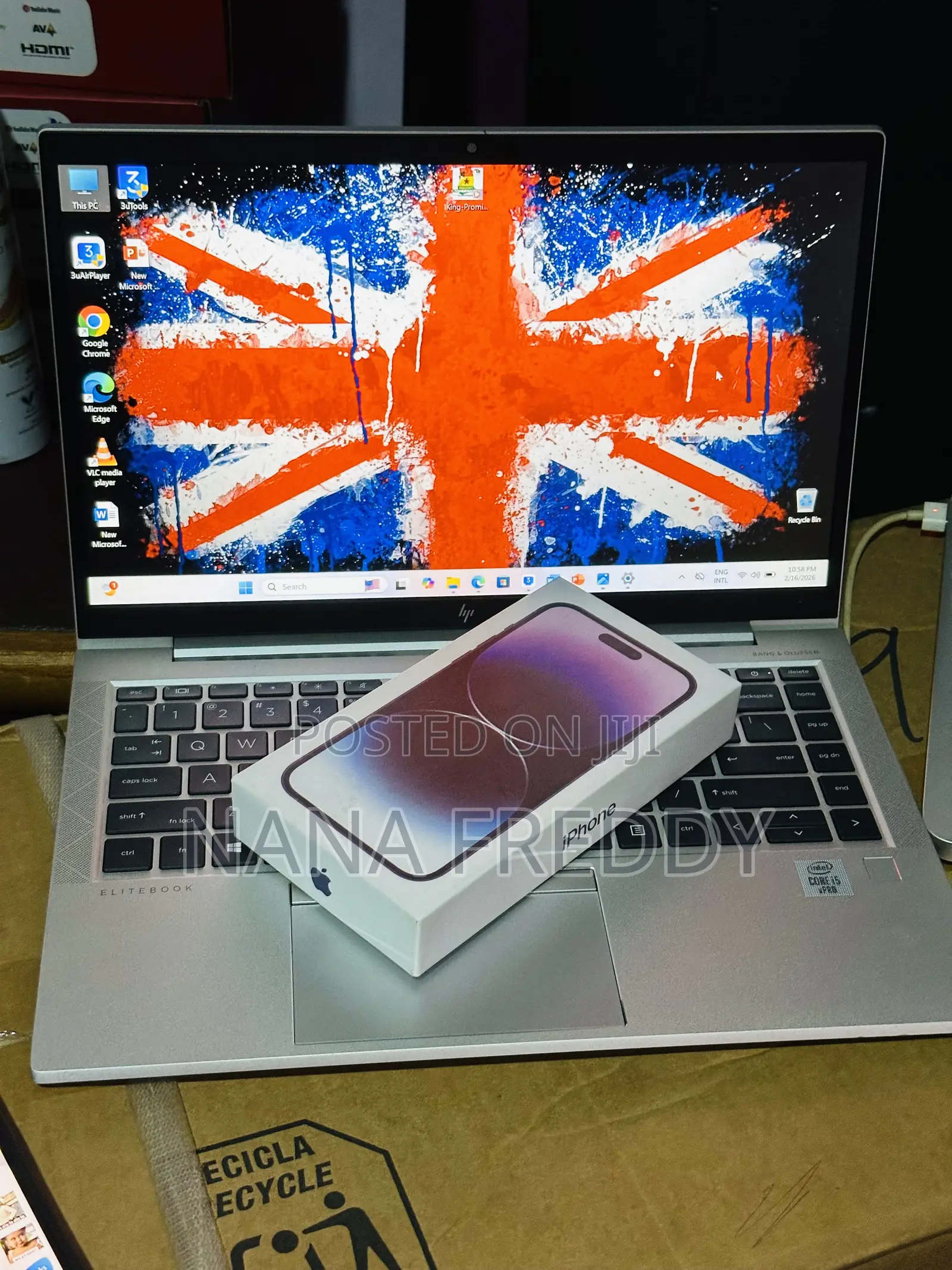 Laptop HP EliteBook 840 G7 16GB Intel Core i5 SSD 256GB