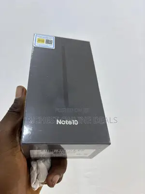 New Samsung Galaxy Note 10 5G 256 GB Black