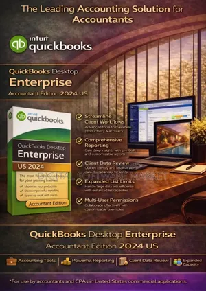 Quickbooks Desktop Enterprise Accountant Edition 2024 for Windows