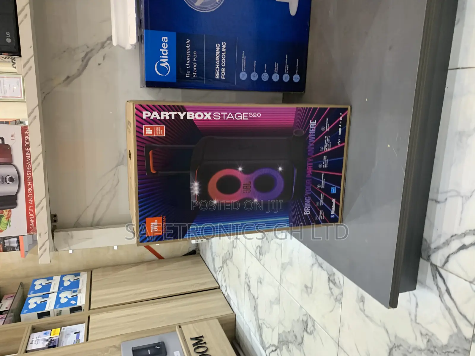 Newly Approved JBL Partybox Stage 320 Electric 240 Watts Speaker