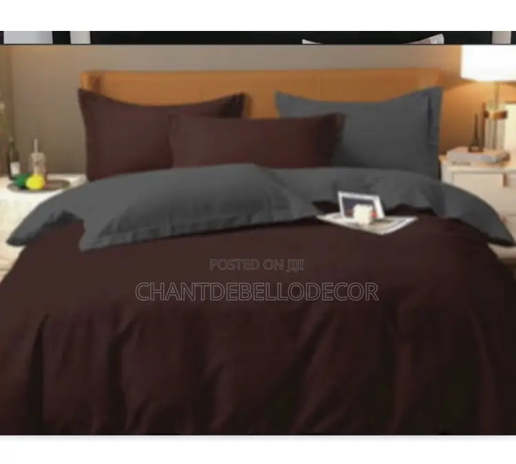 King Size 1 Duvet, 1 Duvet Cover, 1 Bedsheet, 4 Pillowcases