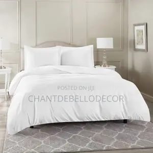 King Size 1 Duvet, 1 Duvet Cover, 1 Bedsheet, 4 Pillowcases