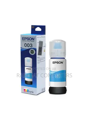 Epson 003 Cyan Ink Bottle